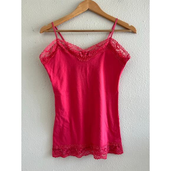 Bundle of 3 retro basic tank tops vibrant colors size M/L Y2K layers - Picture 10 of 11